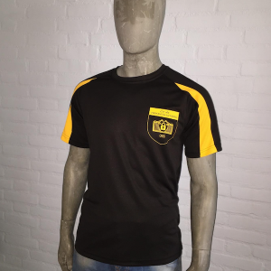 Sport T-Shirt (Zwart/geel)