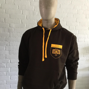 Hoodie (Zwart / Geel)